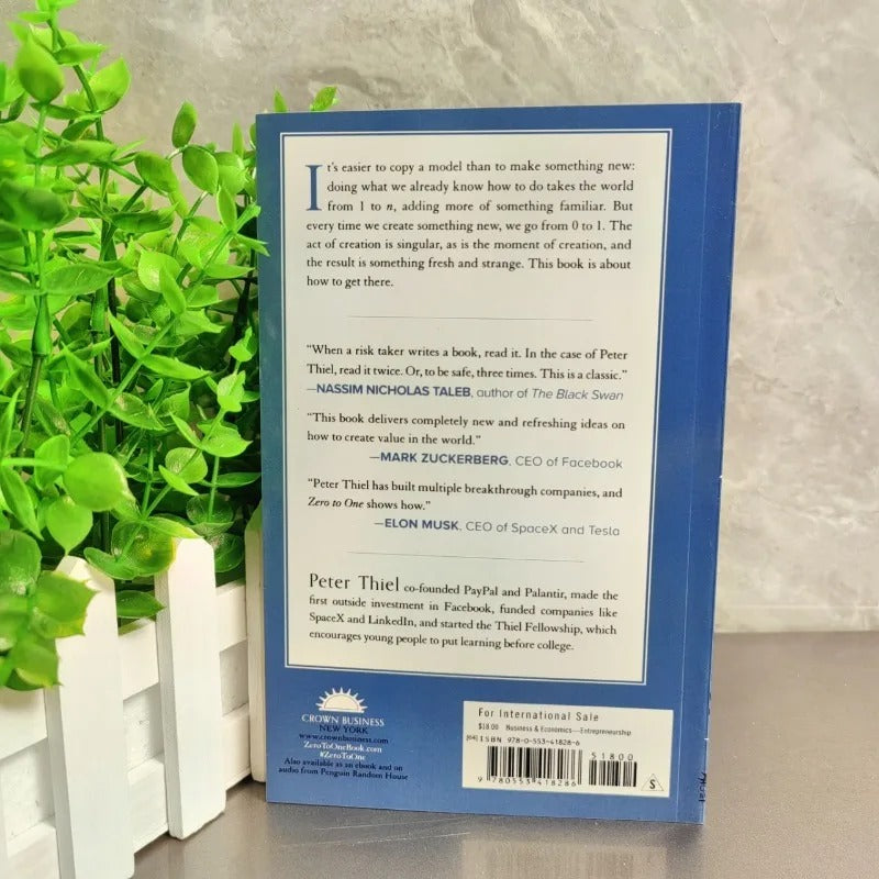 Zero To One By Peter Thiel