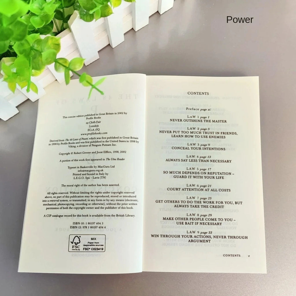 The 48 Laws of Power By  Robert Greene - Paperback