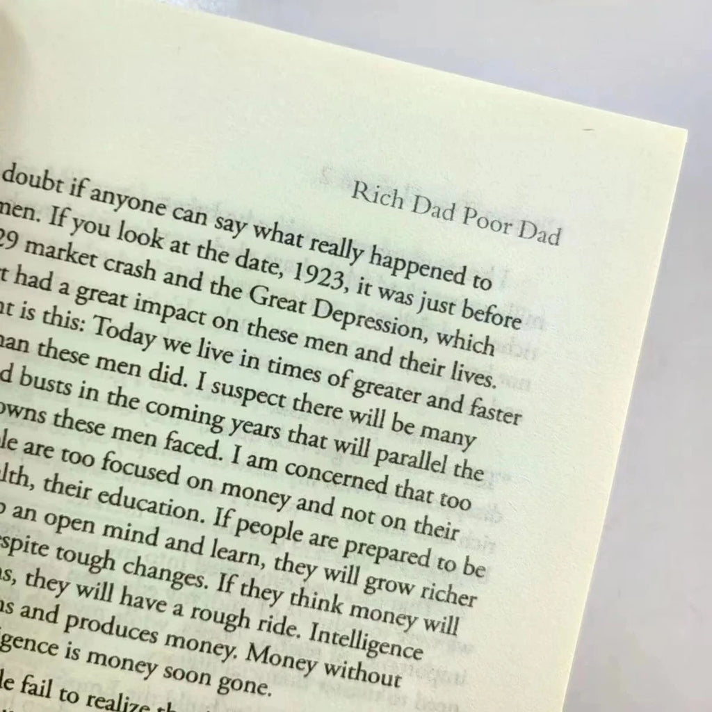 Rich Dad Poor Dad By Robert T Kiyosaki